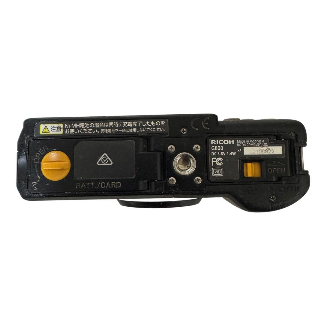 【動作品】RICOH G800 デジタルカメラ 付属品有り