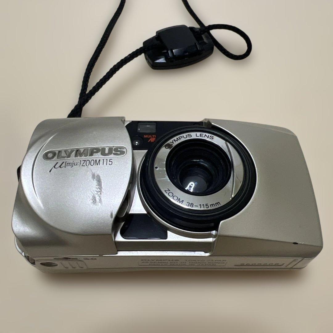 【ジャンク】OLYMPUS μ ZOOM 115 フィルムカメラ