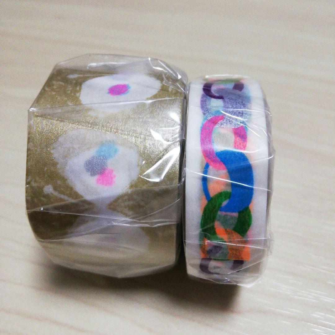 mt mina perhonen マスキングテープ ハナハネ gold neon