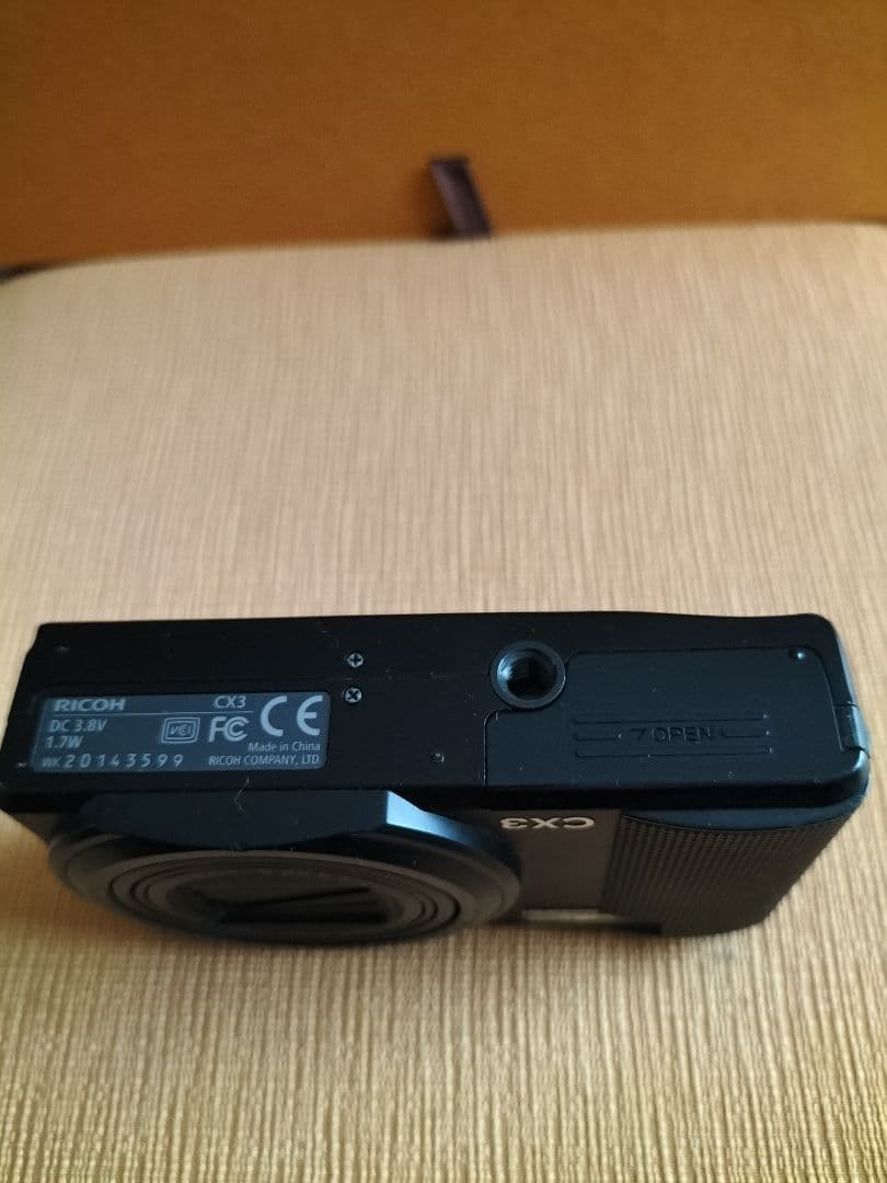 良品 RICOH CX3 動作確認済 バッテリー付き