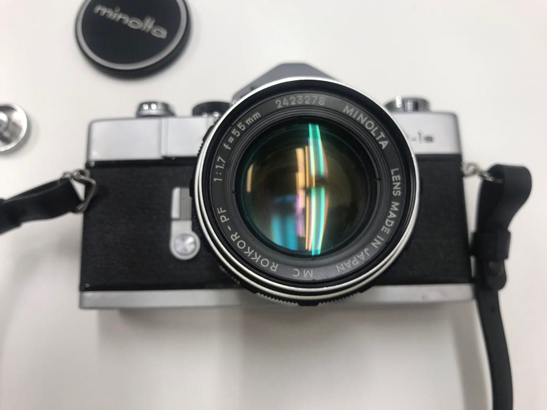 MINOLTA ミノルタ SR-1Sフィルム一眼レフカメラ カメラケース レンズ