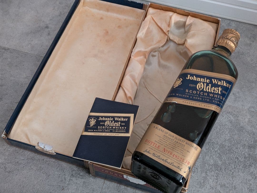 未開栓 Johnnie Walker OLDEST 古酒 スコッチウイスキー