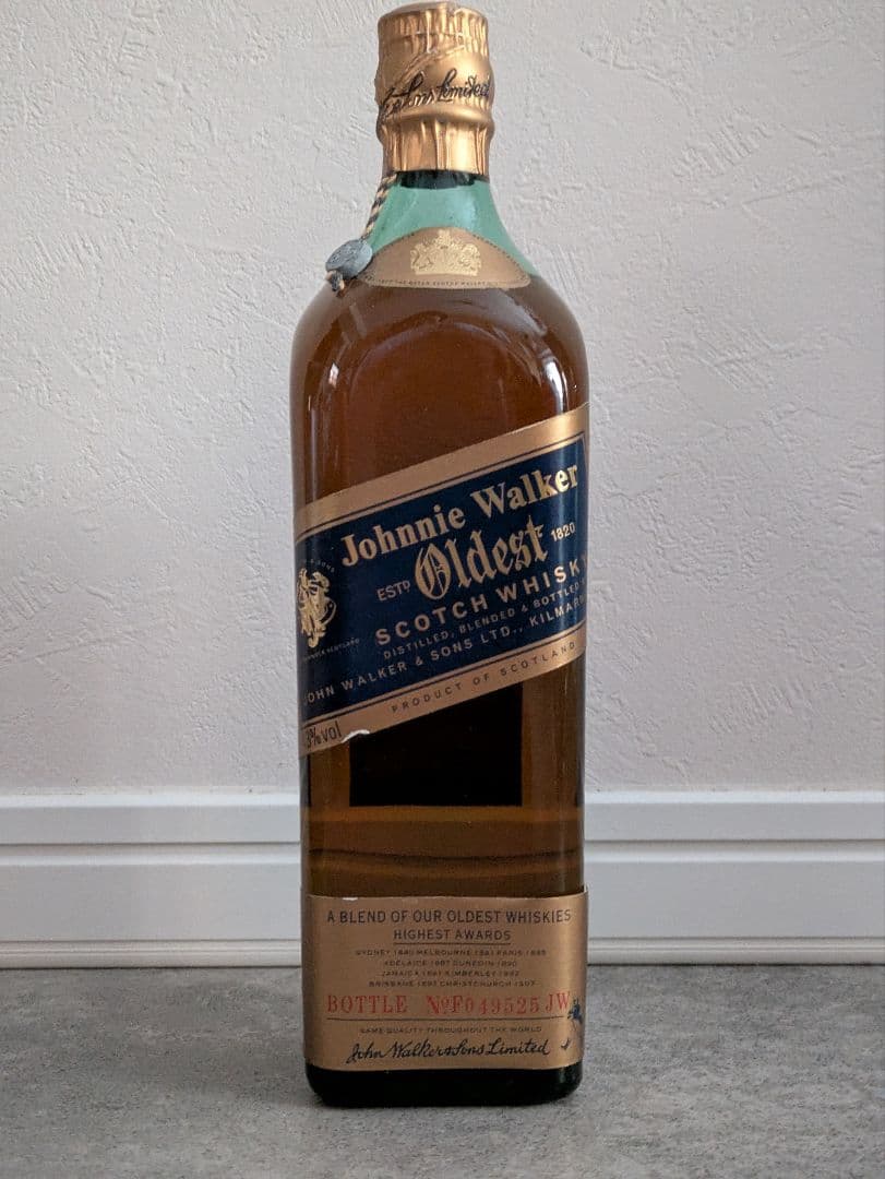 未開栓 Johnnie Walker OLDEST 古酒 スコッチウイスキー