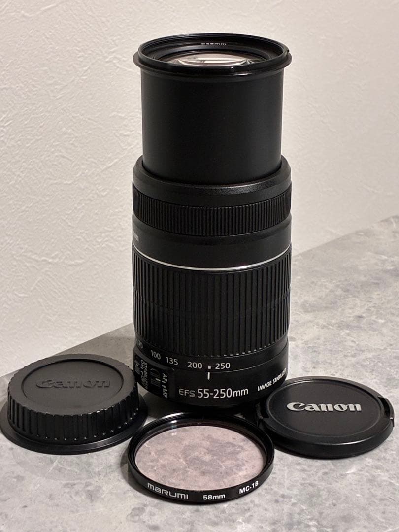 ⭐️美品⭐️ Canon EF-S 55-250mm IS II手ぶれ補正望遠レンズ