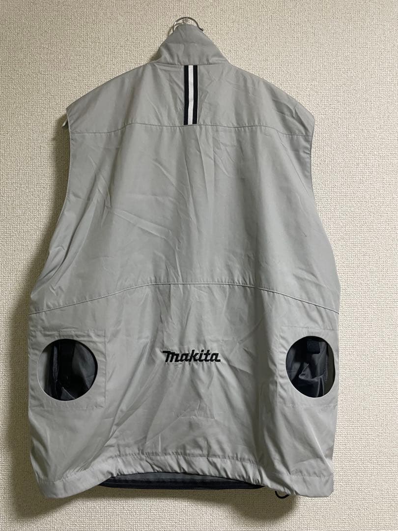 マキタ　空調服 ノースリーブ グレー