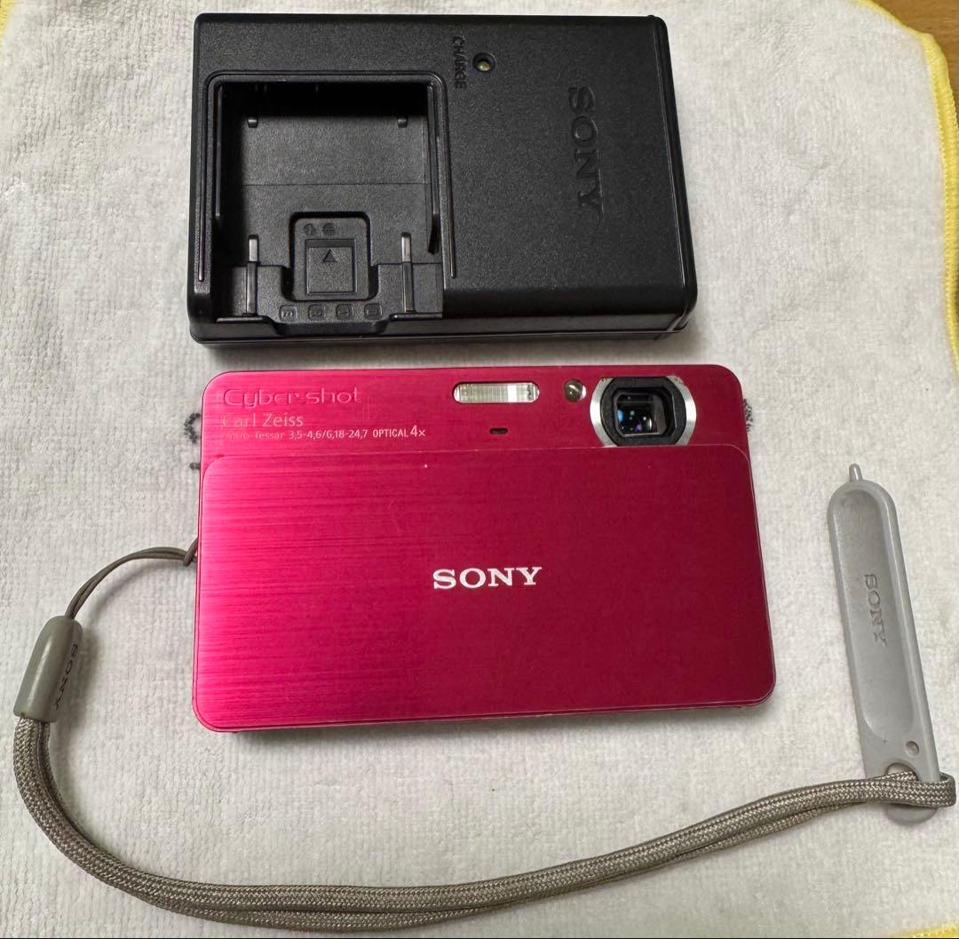 SONY Cyber-shot DSC-T700コンパクトデジタルカメラ　ピンク