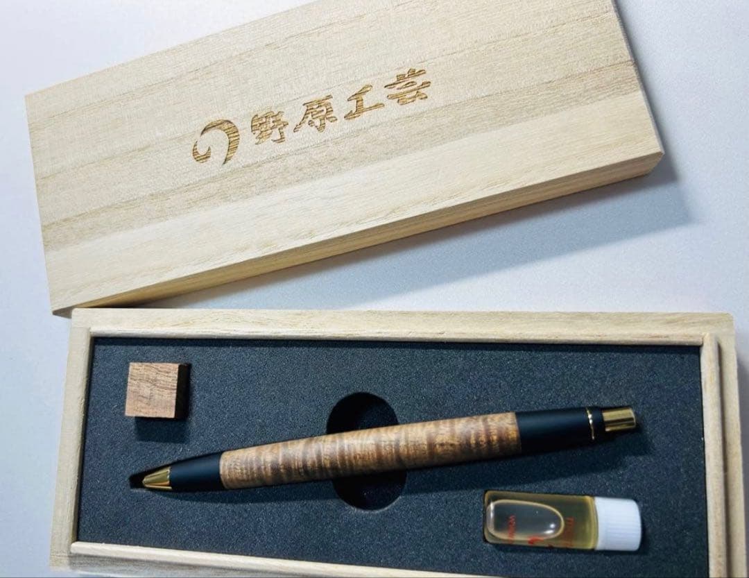 野原工芸　ハワイアンコア　シャープペンシル　ゴールド