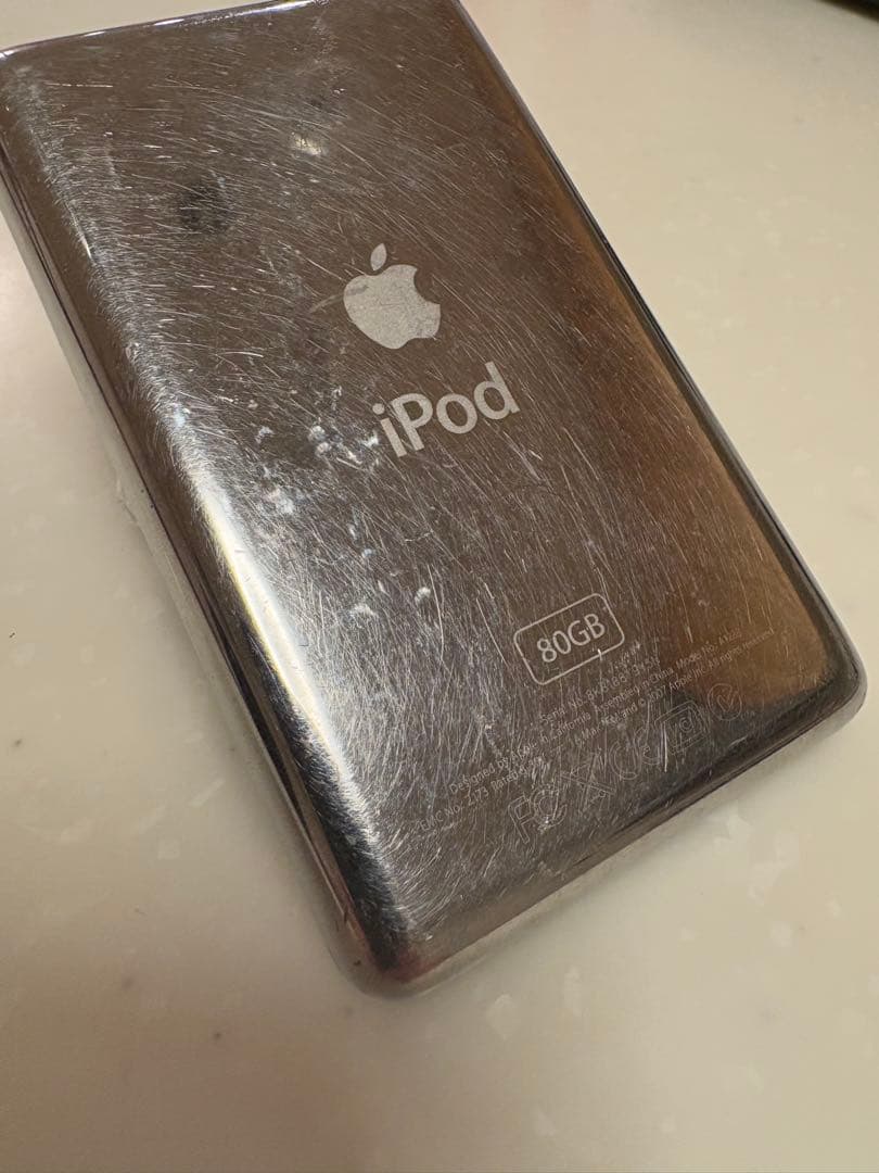 iPod Classic 80GB シルバー　ジャンク品
