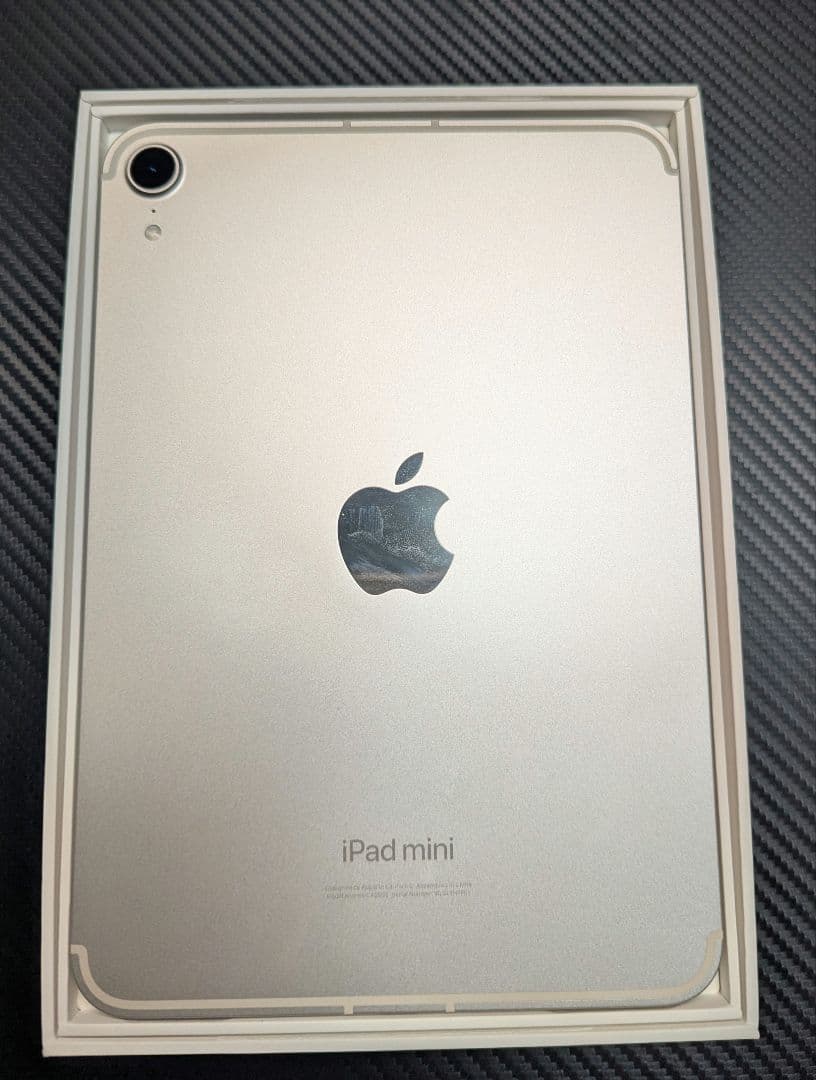 iPad本体 iPad mini 7 (A17pro) Wifi+Cellular 512GB