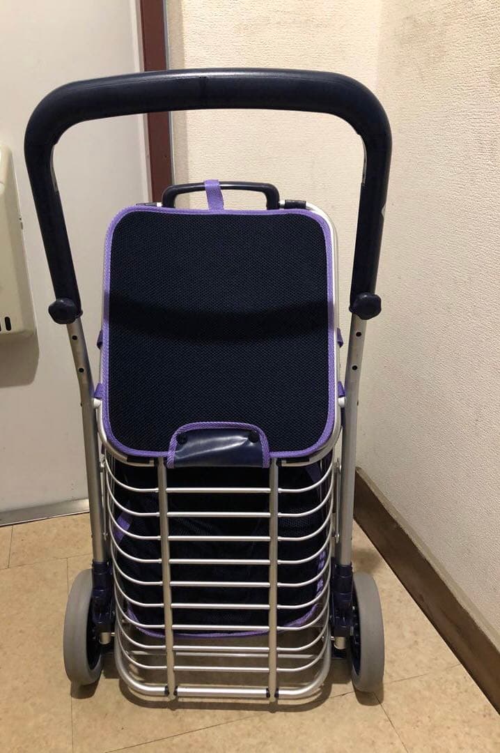 ユーバ産業　　　　　　　　　　　　　アルミワイヤー ワゴンカート