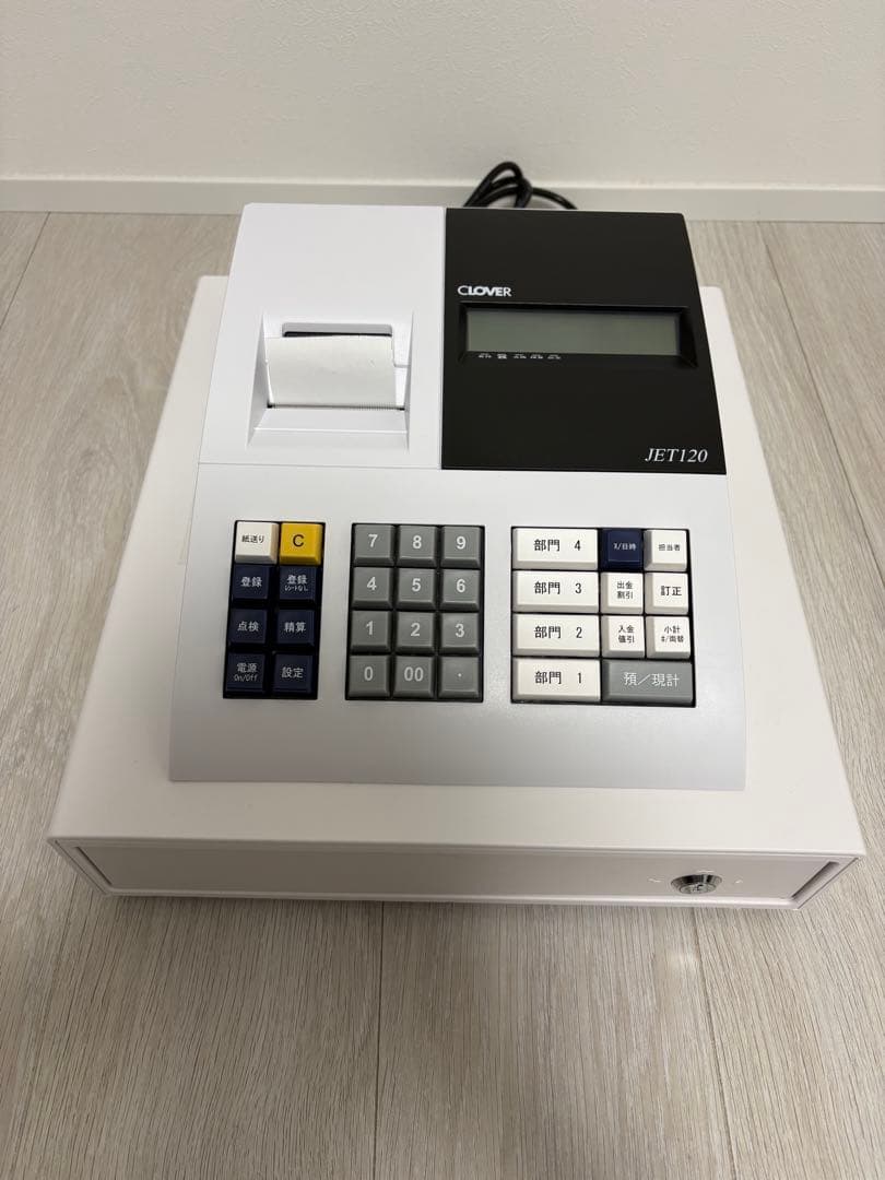 CLOVER JET120 レジスター
