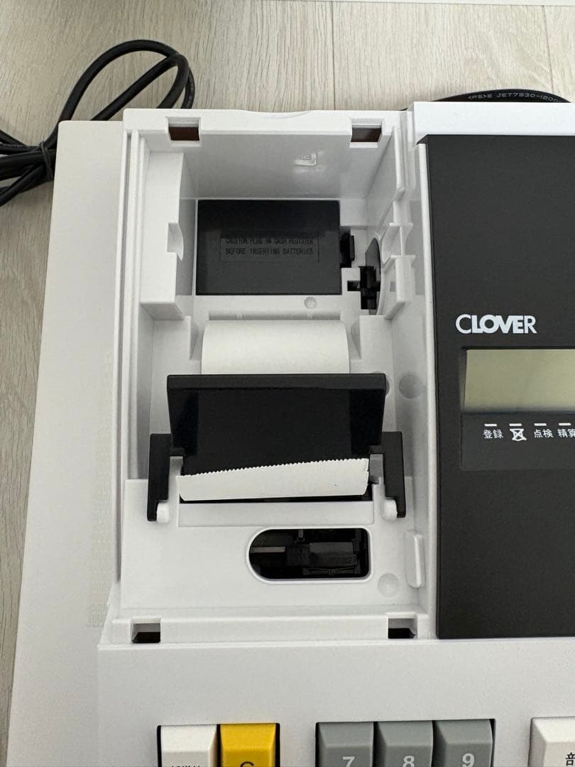 CLOVER JET120 レジスター