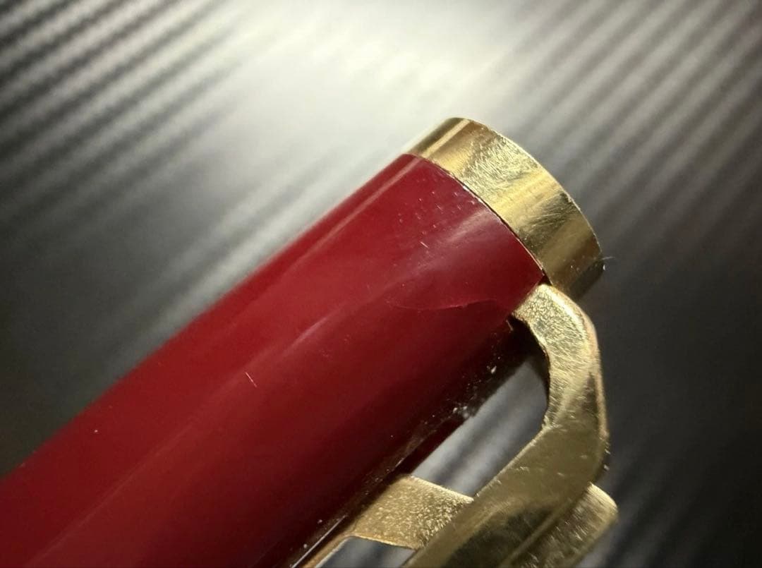 美品 モンブラン No.181 ボルドー ボールペン ハンマートリガー