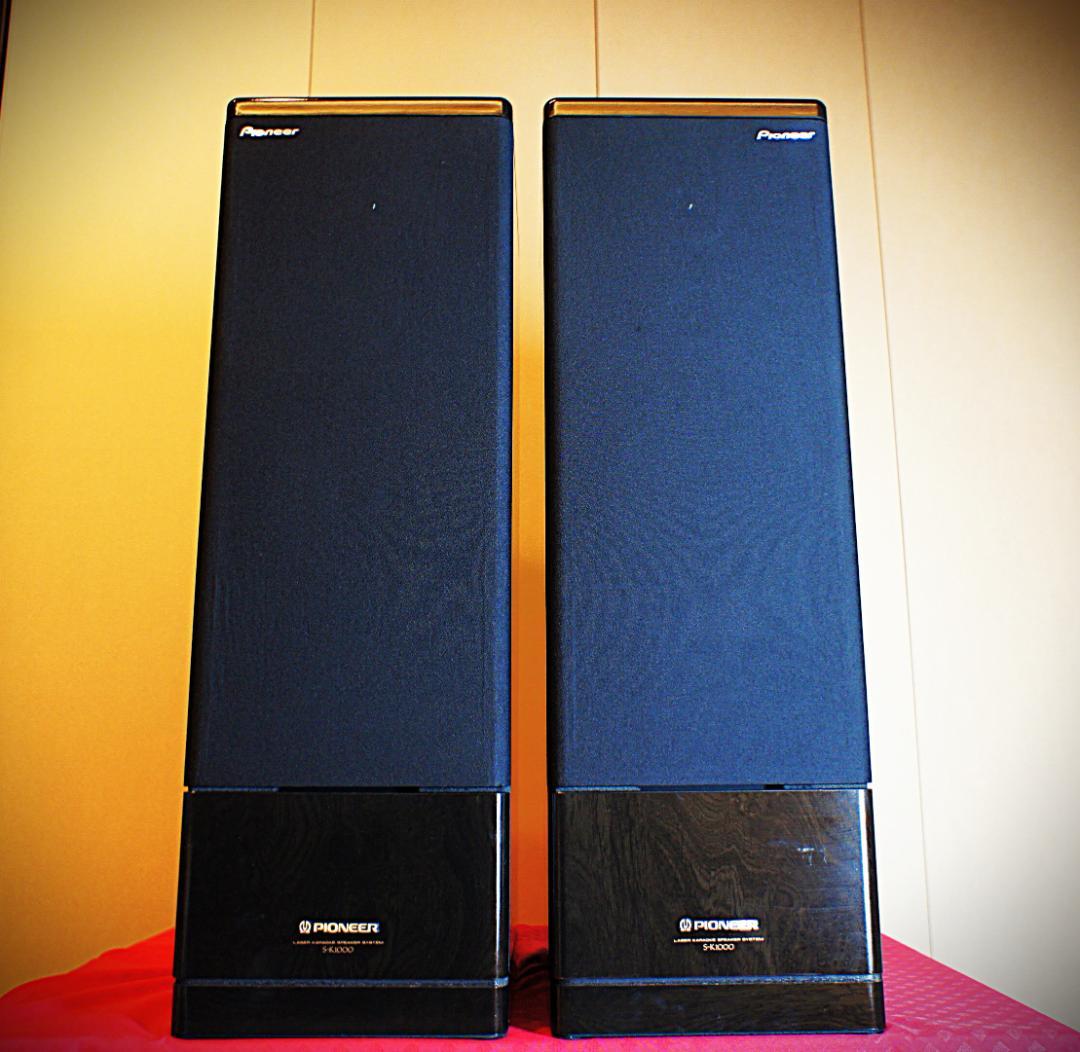 【超美品】Pioneerスピーカー：S-K1000　サランネット着脱化 整備良品