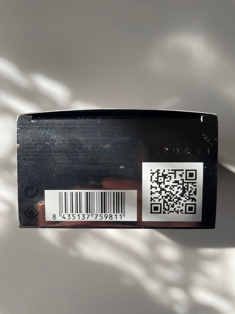 PRADA CARBON LUNA ROSSA 50ml香水　残量80%前後