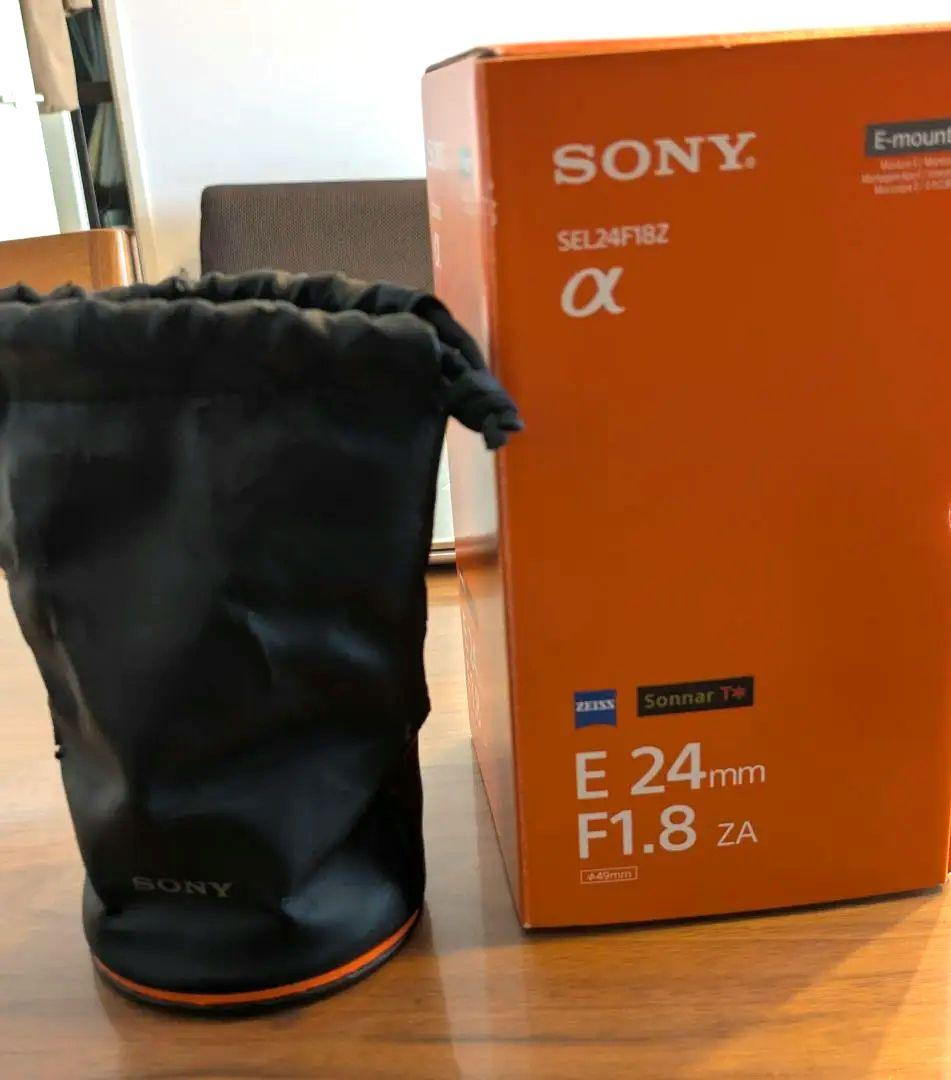 SONY E 24mm F1.8 SEL24F18Z レンズ フィルター付き