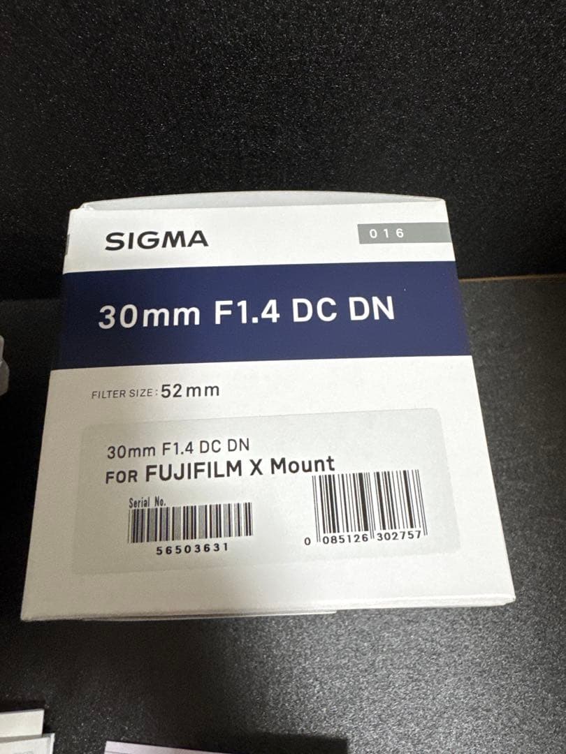 【新品同様】SIGMA 30mm F1.4 DC DN 富士フイルムX用