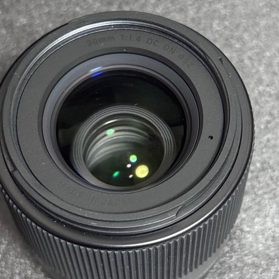 【新品同様】SIGMA 30mm F1.4 DC DN 富士フイルムX用