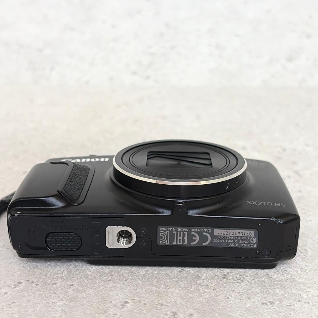 美品 CANON PowerShot SX710 HS デジタルカメラ 黒