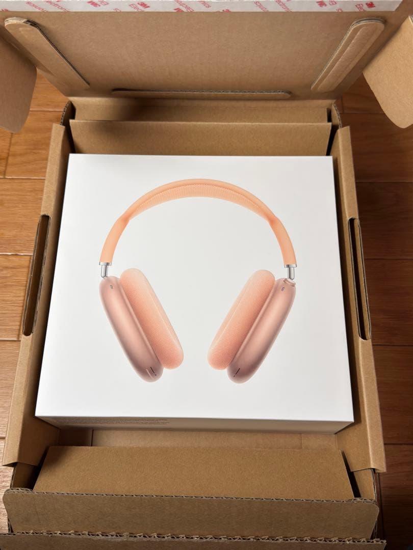 AirPods Max orange Apple 正規品 美品 運送箱あり