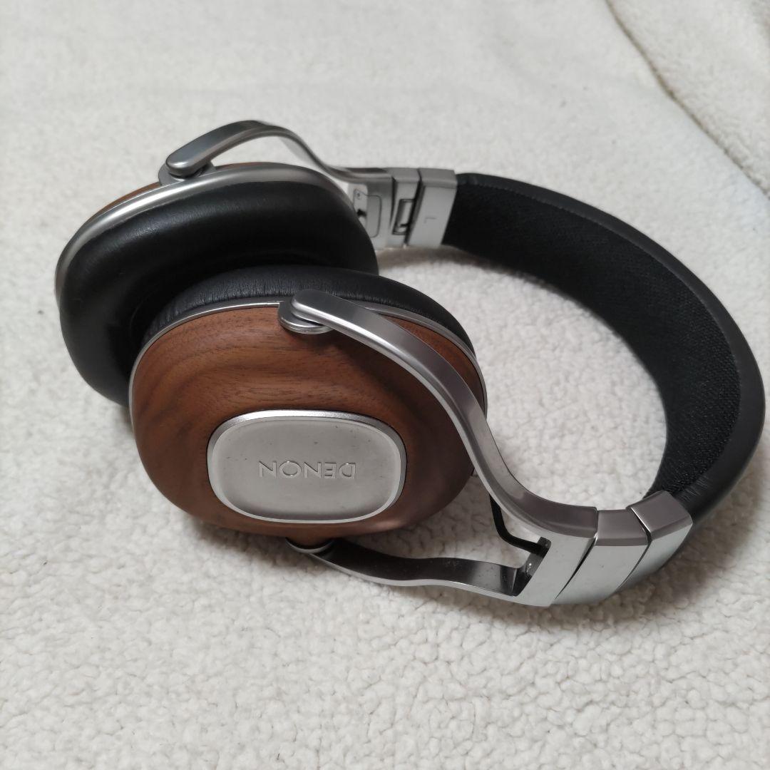 DENON オーバーイヤーヘッドホン ウッド調