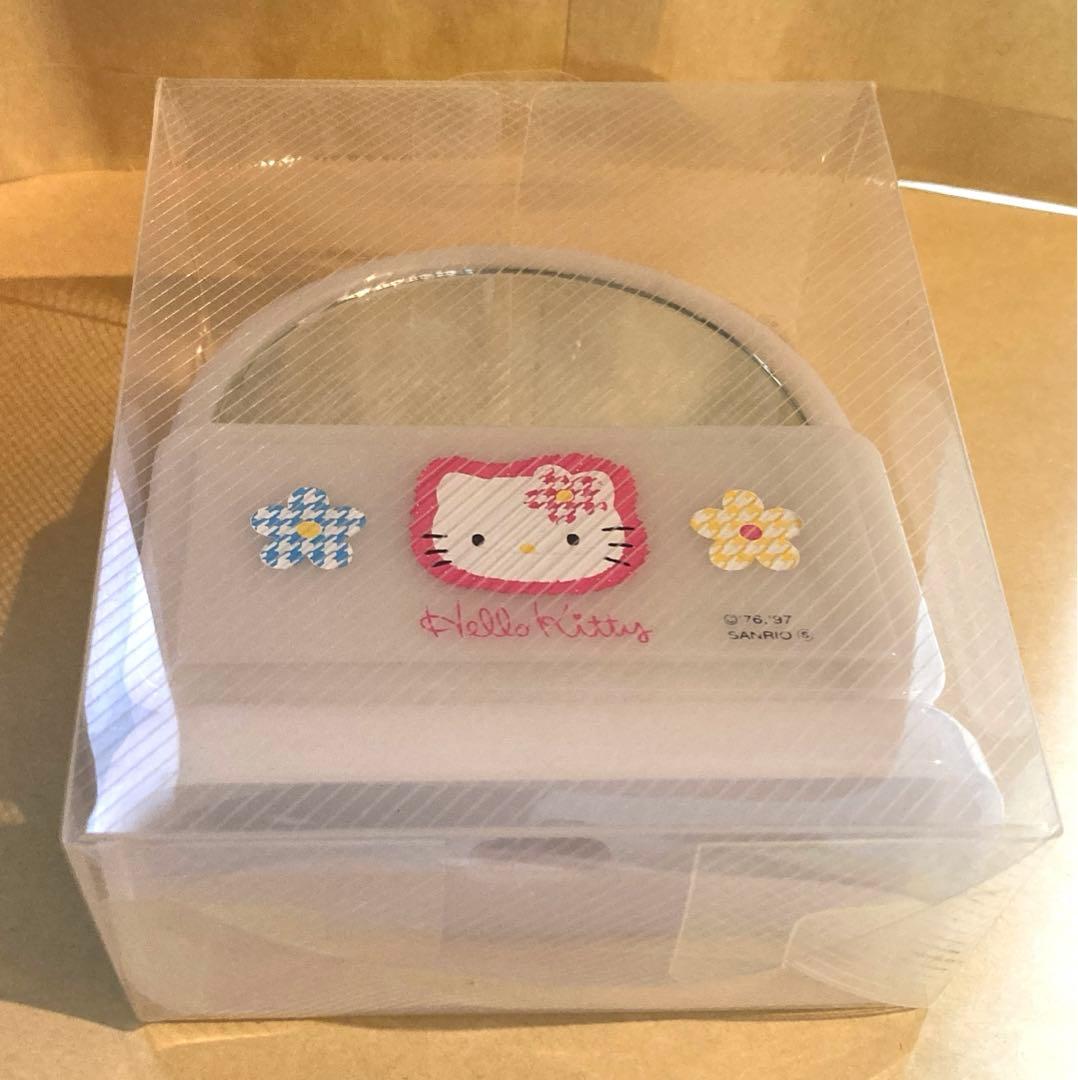 サンリオ　ハローキティ　カオハナ　千鳥　アイメイクミラー　レトロ
