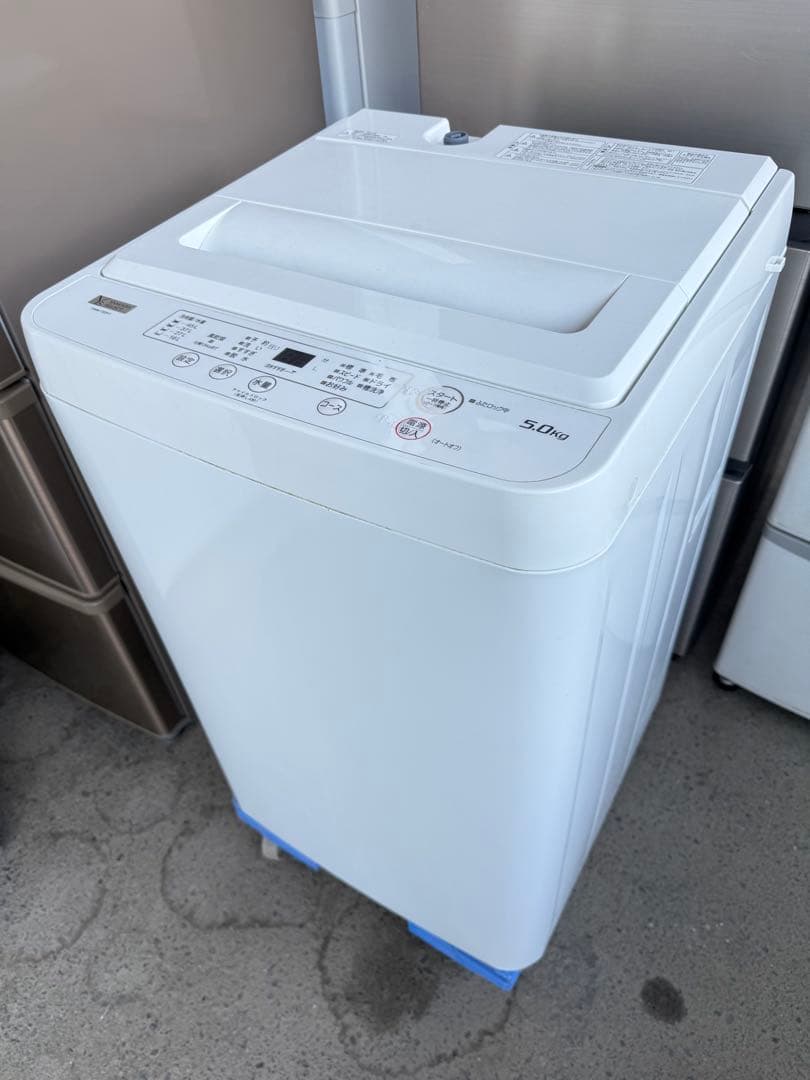 【高年式】2022年式 5kg YAMADA ヤマダ 洗濯機 YWM-T50H1
