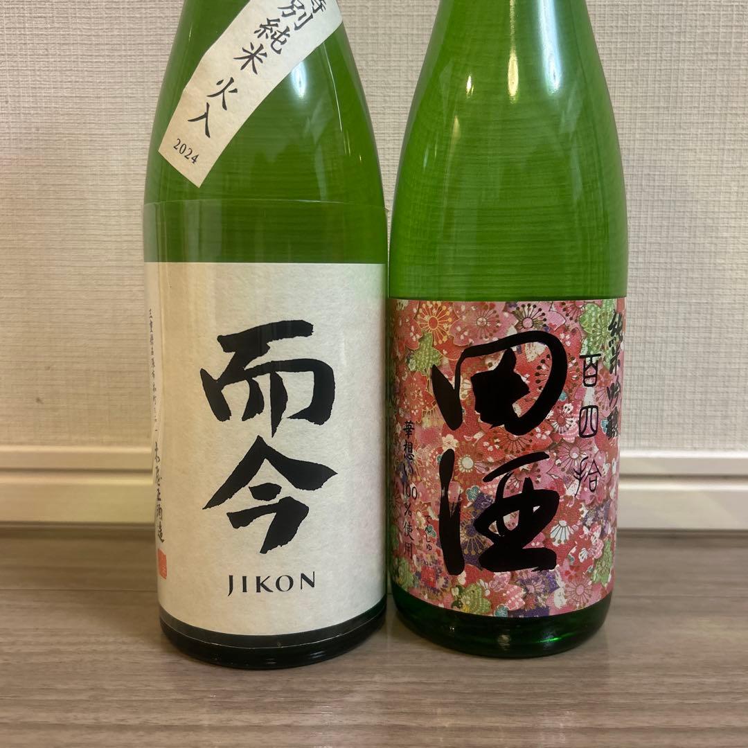 JIKON 而今特別純米火入　田酒 純米吟醸 百四拾　4号瓶　2本セット　送料込