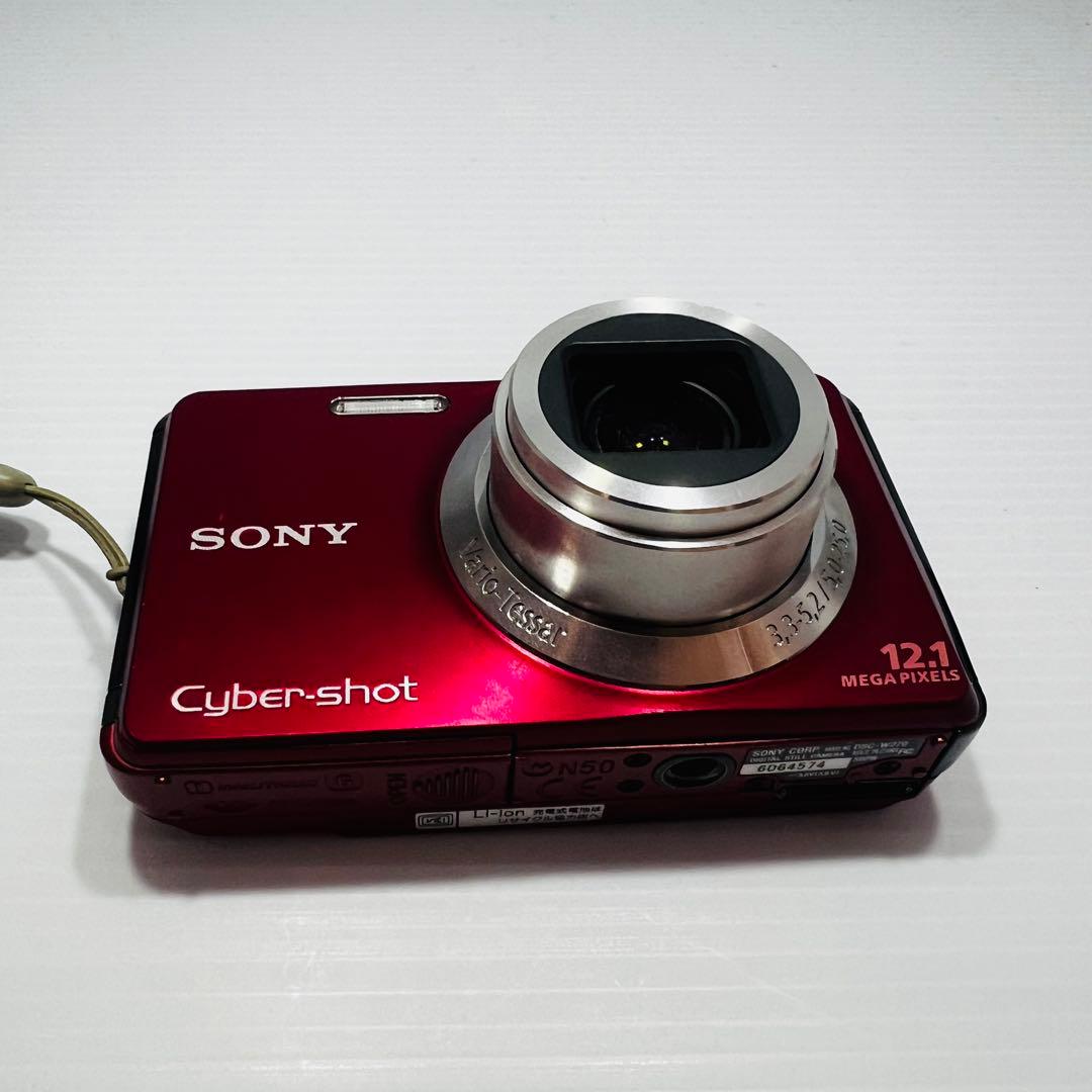 Sony Cyber-shot DSC-W270 レッド