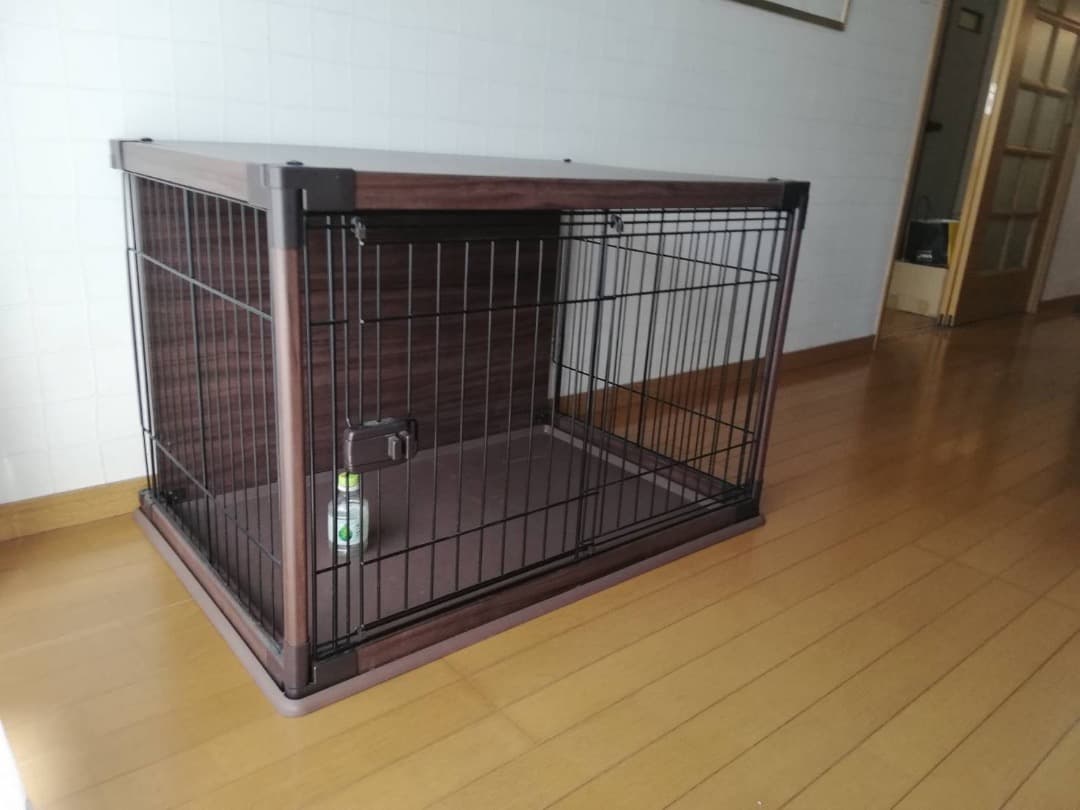 【アイリスオーヤマ】ウッディサークル　ケージ　 小型犬用