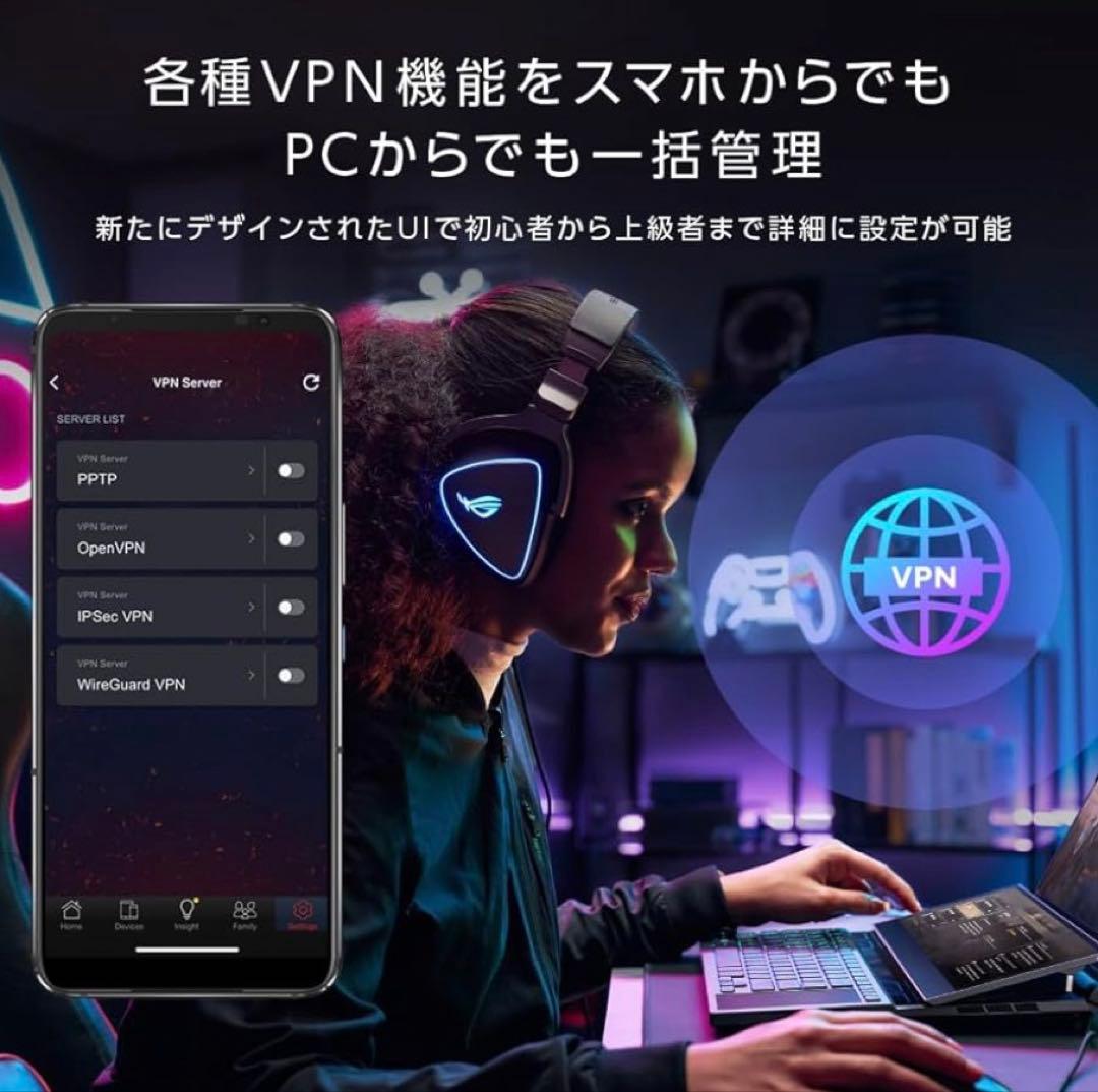 サ*ロ様 新品 ASUS ROG Rapture GT-BE98 ゲーミングルー