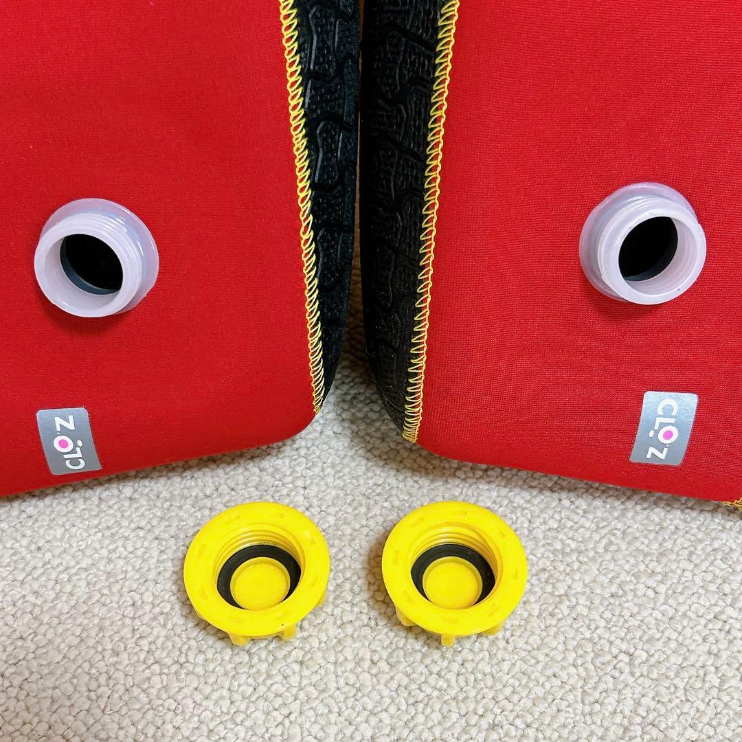●美品●やわらか湯たんぽ 足用　クロッツCLOZ【ショートタイプ Mサイズ】