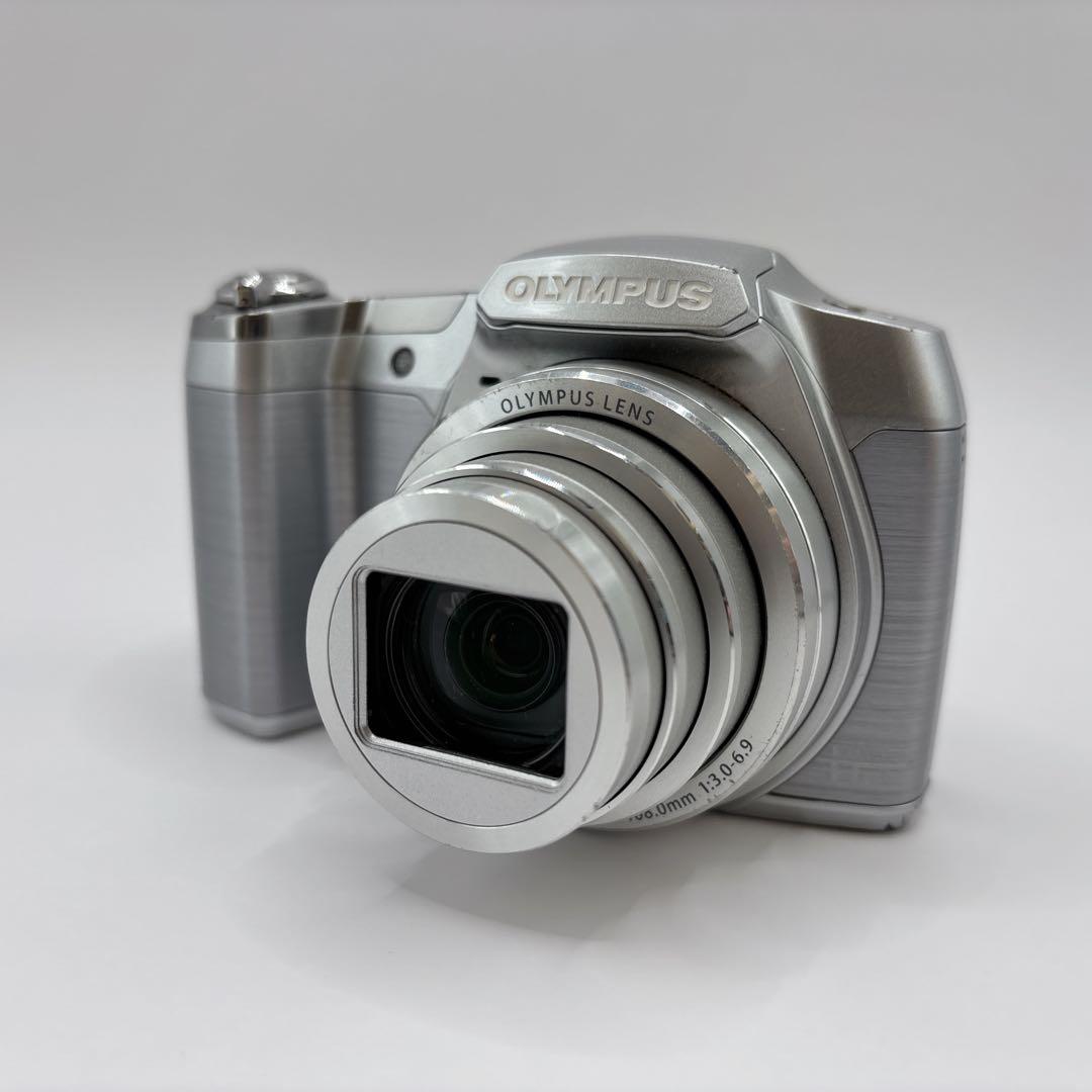 【動作品】OLYMPUS SZ-16 シルバー 光学24倍ズーム 箱付き 完備品