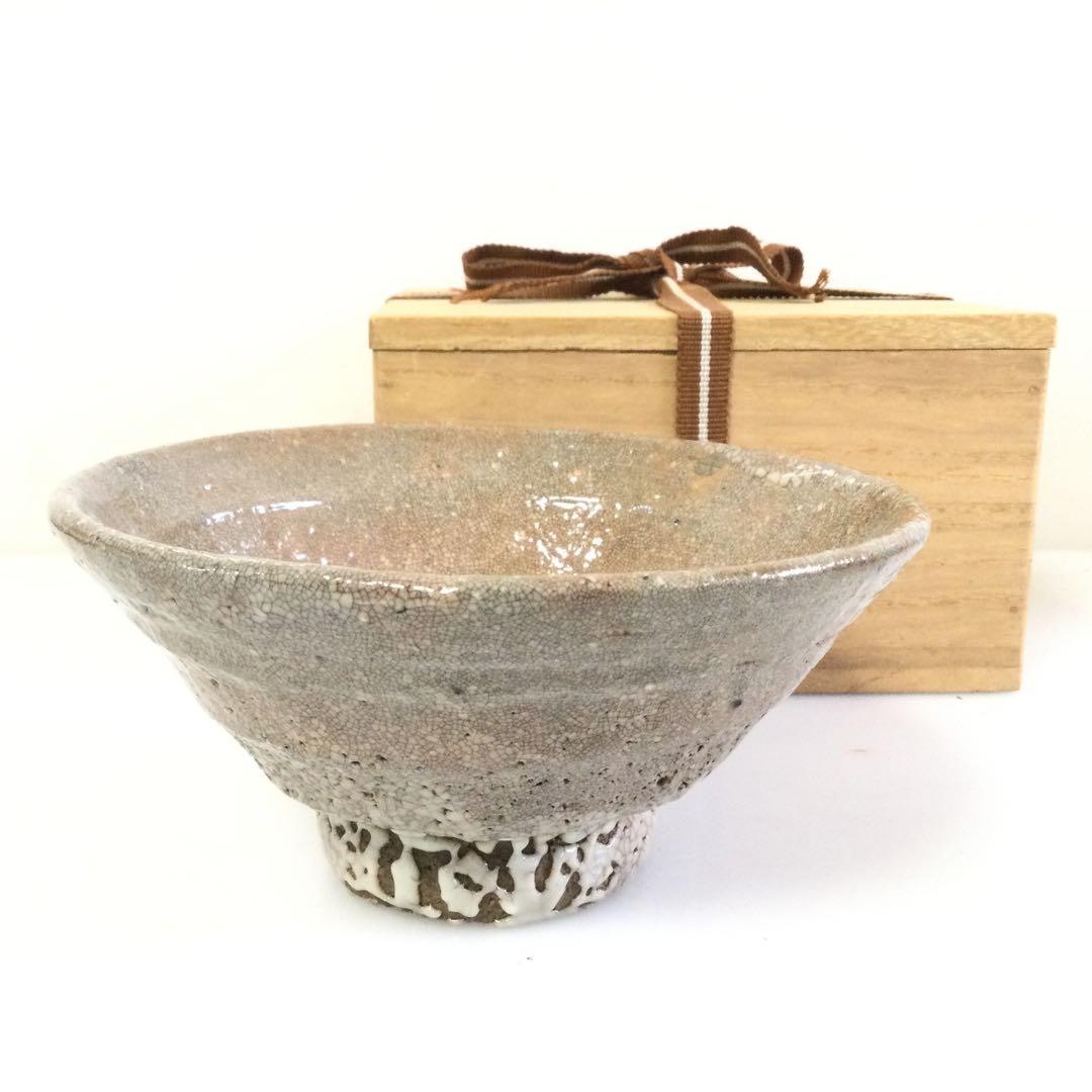 井戸茶碗 抹茶碗 時代物 銘無し 茶道具 T434