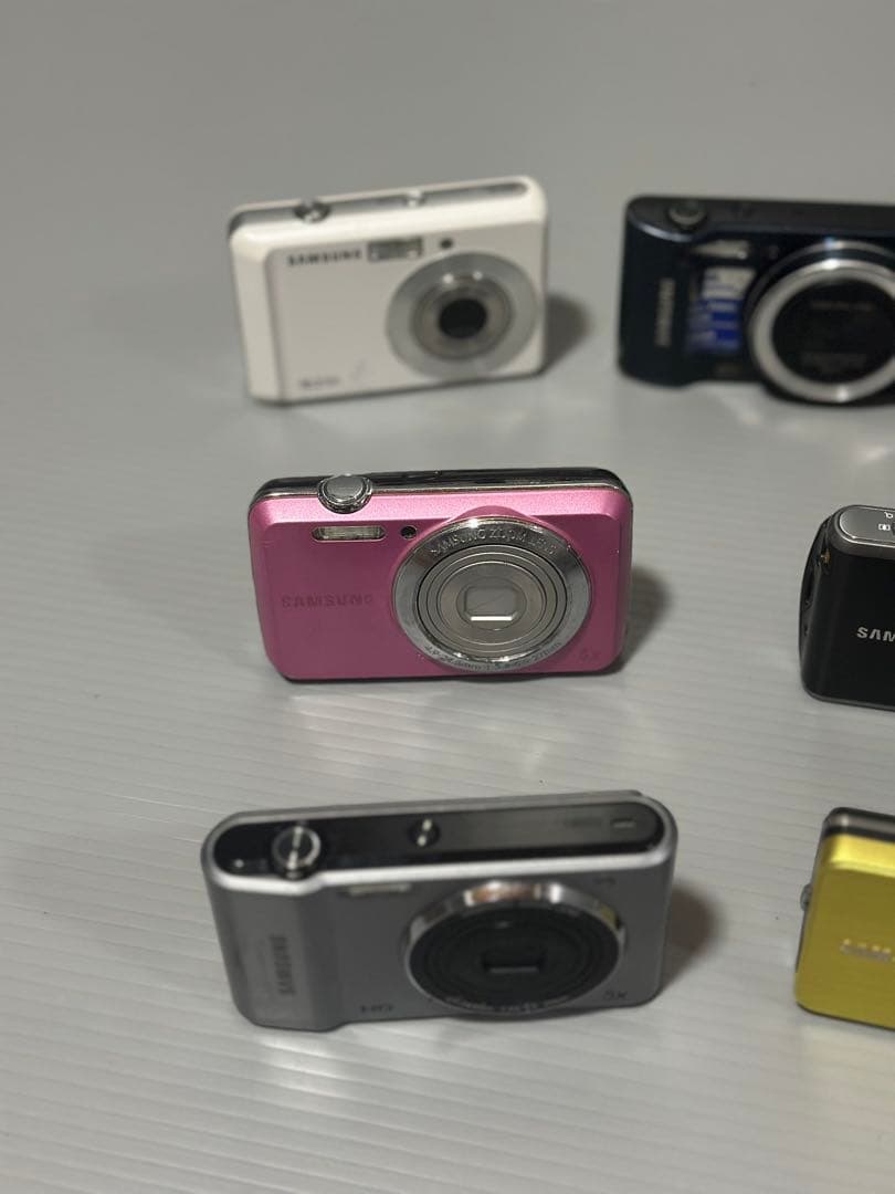 SAMSUNG10台 デジカメラまと め【動作未確認ジャンク扱】