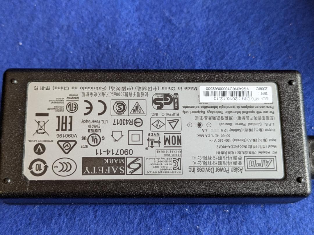 BUFFALO LinkStation LS-WX8.0TL/R1J ４TB*2
