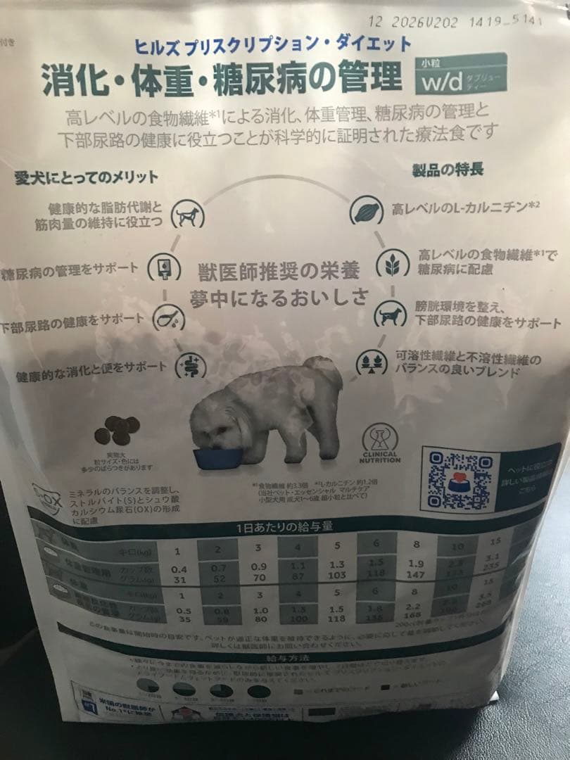 新品　ヒルズw/dチキン　3㎏