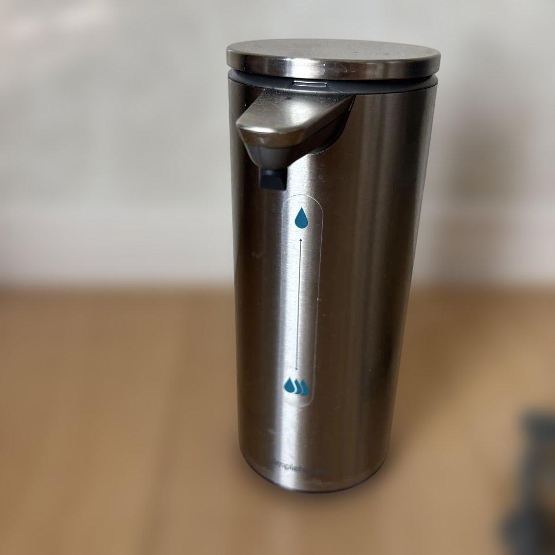 ステンレス製 USB充電式ディスペンサー