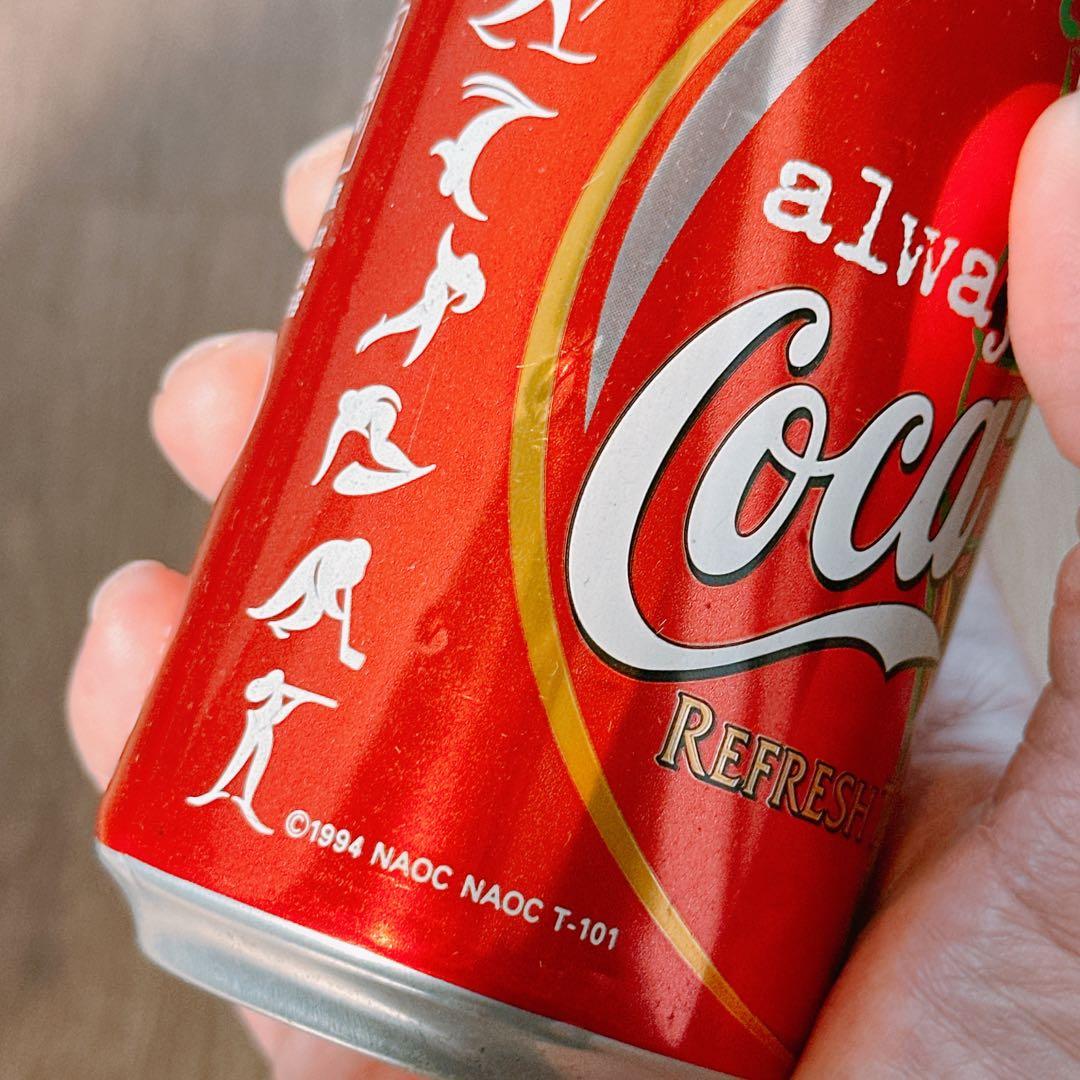 長野オリンピック　Coca-Cola コカコーラ　記念缶　五輪　冬季