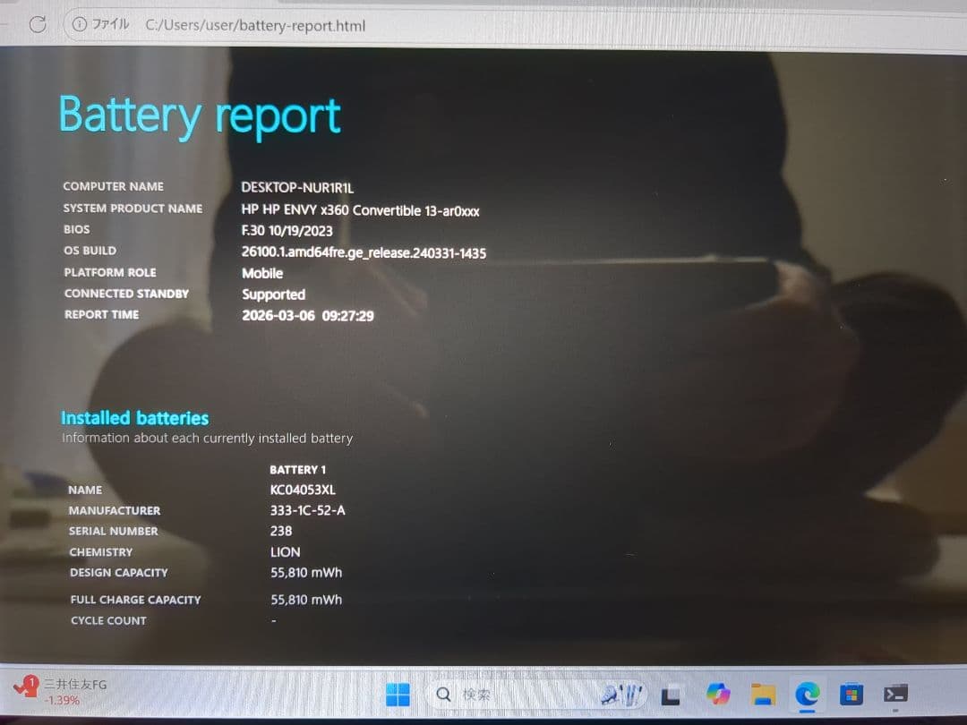 ENVY x360 13-ar Ryzen 7 メモリ16GB SSD256GB