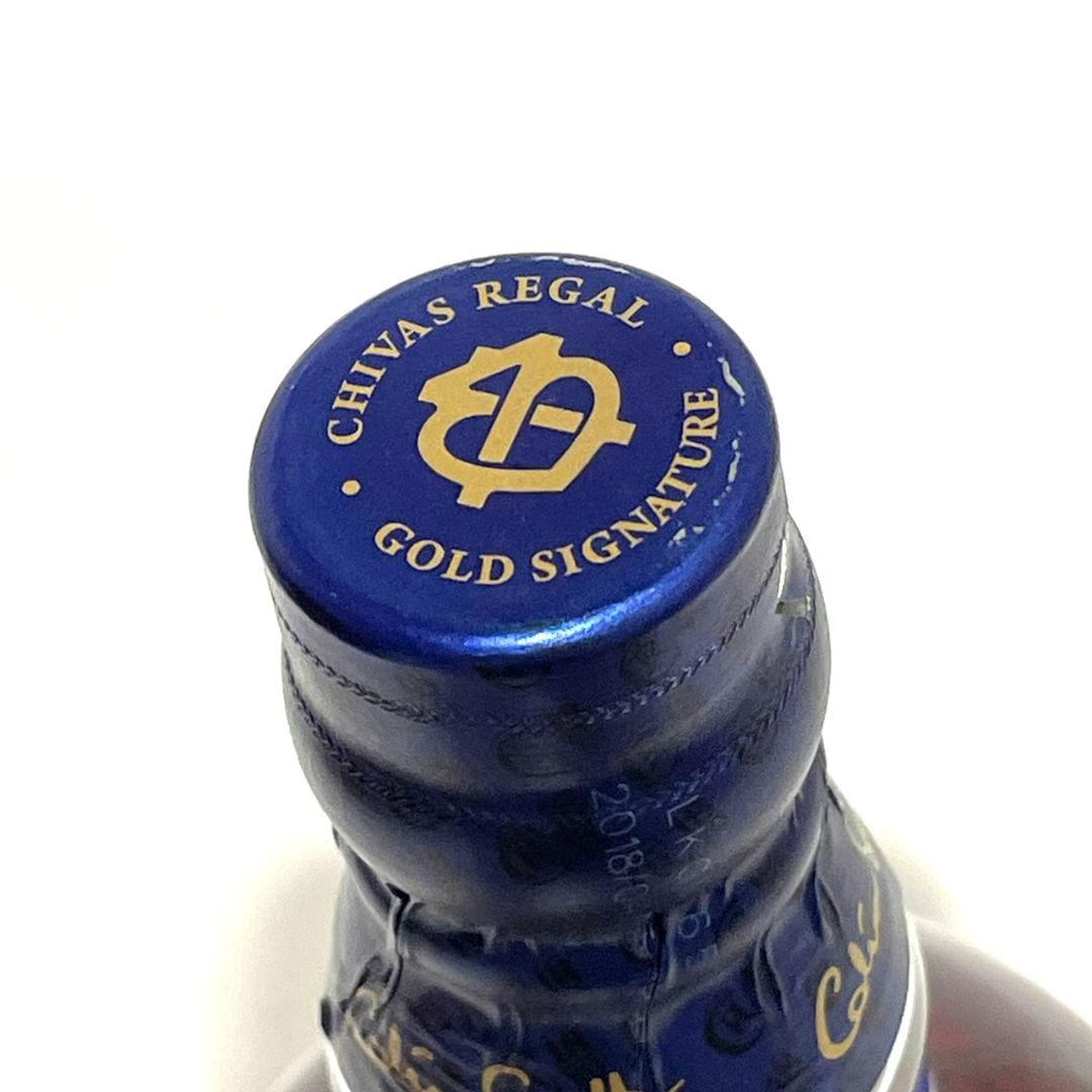 未開栓 シーバスリーガル 18年 ゴールドシグネチャー 700ml 40%