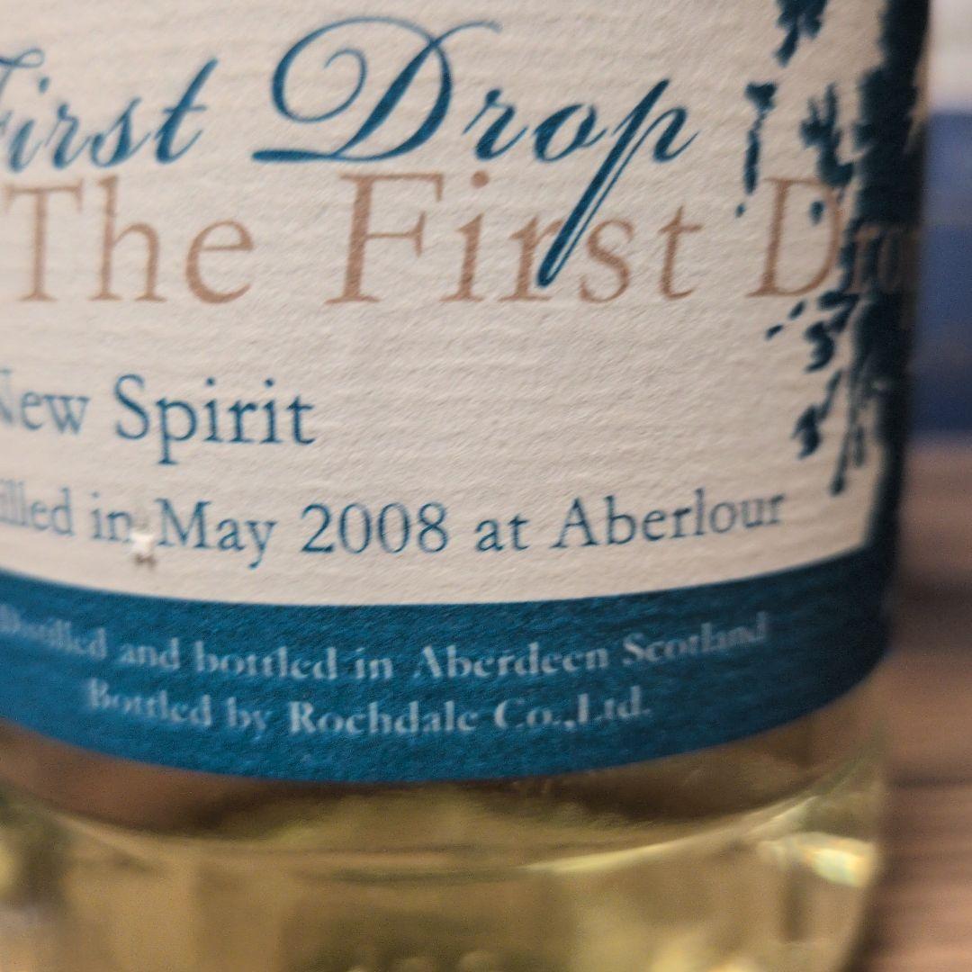 ウイスキー The First Drop New Spirit