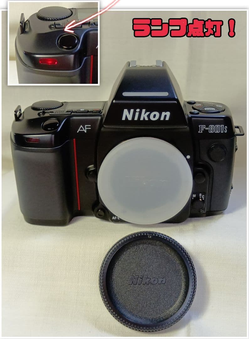 動作保証&未使用 Nikon F-801S AF オートフォーカスフィルムカメラ
