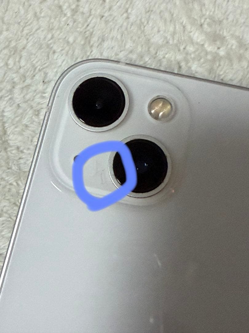 iPhone13 128GB ホワイト　SIMカードなし