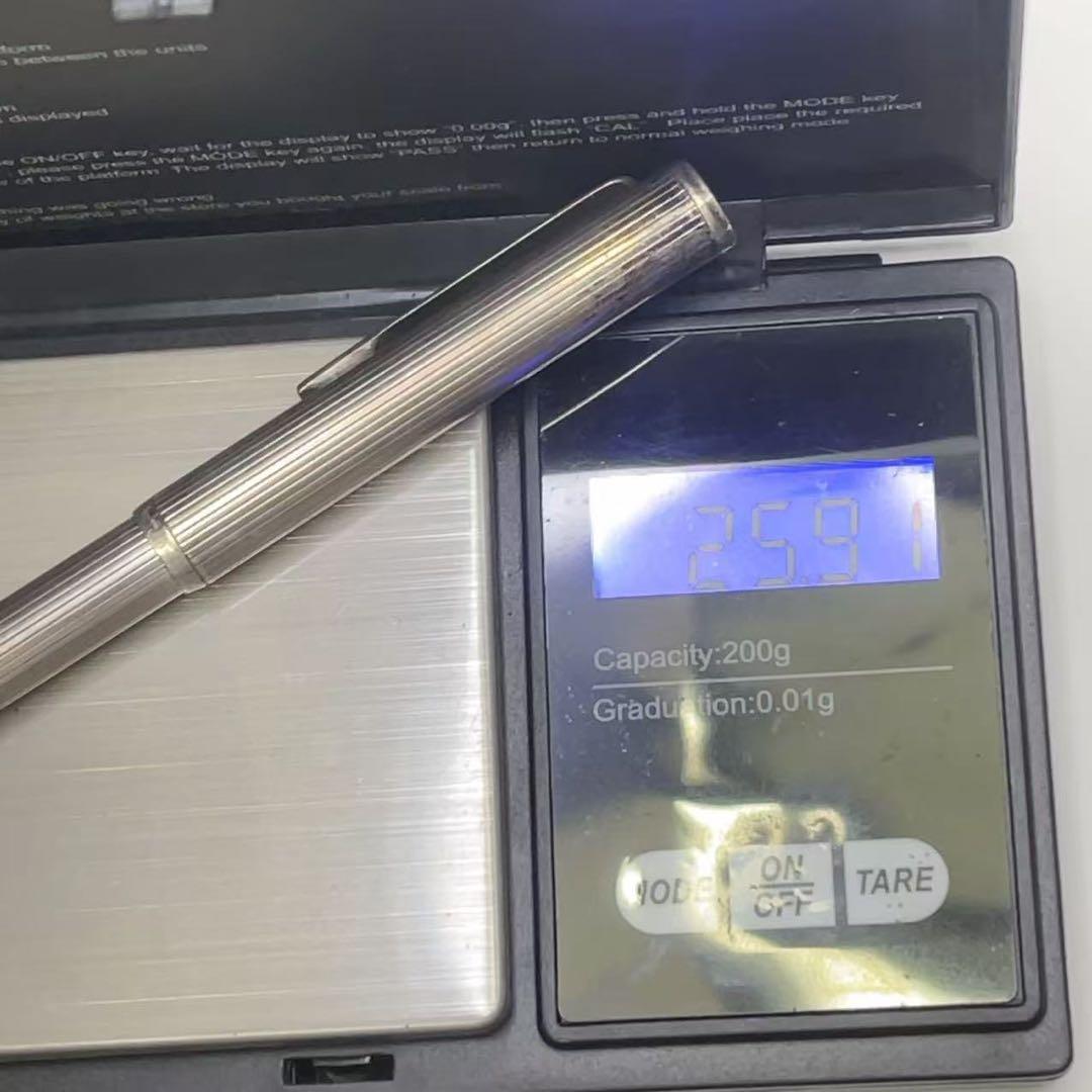 DUNHILL ダンヒル ボールペン シルバー 925 筆記確認済み