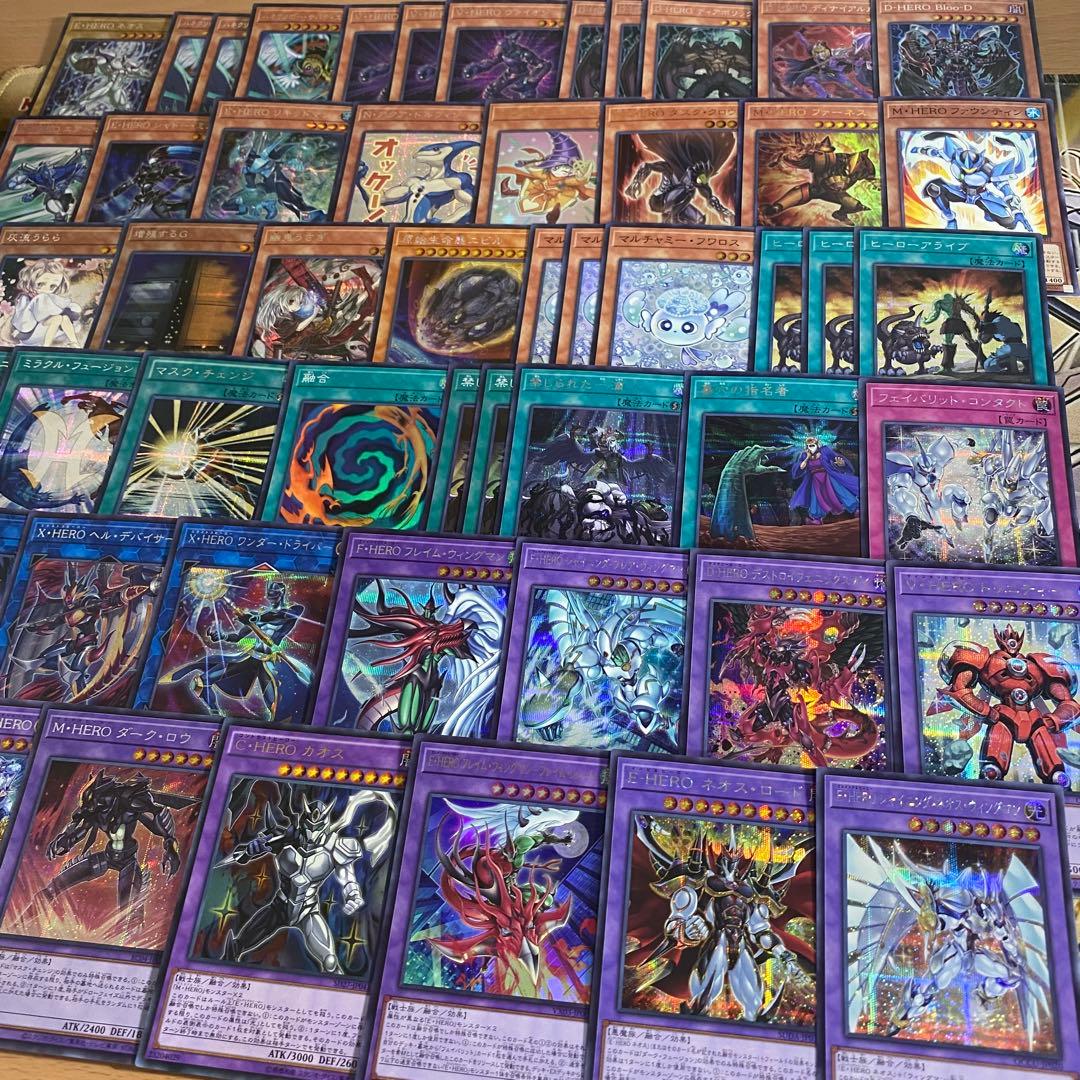 本格構築 HERO デッキ ミラクルエクスクルーダー ファウンティン ヒーロー
