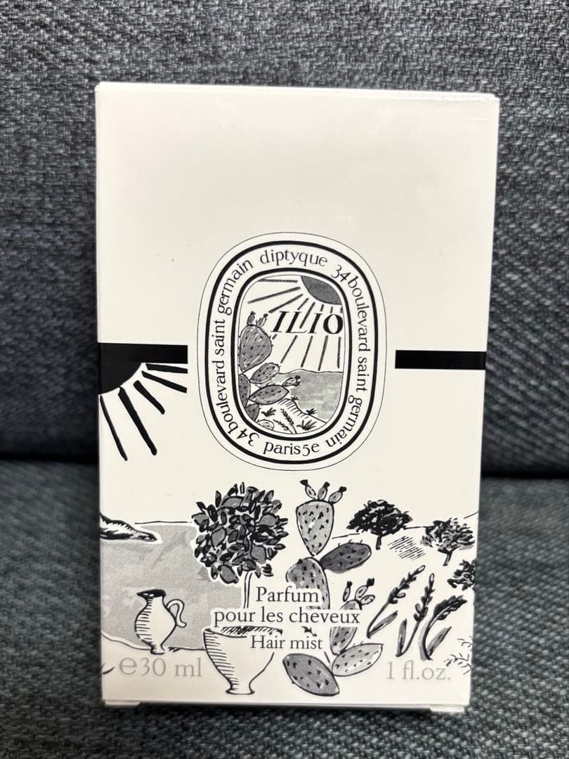 【新品】Diptyque ヘアフレグランス 限定版 ILIO 30ml 袋付き