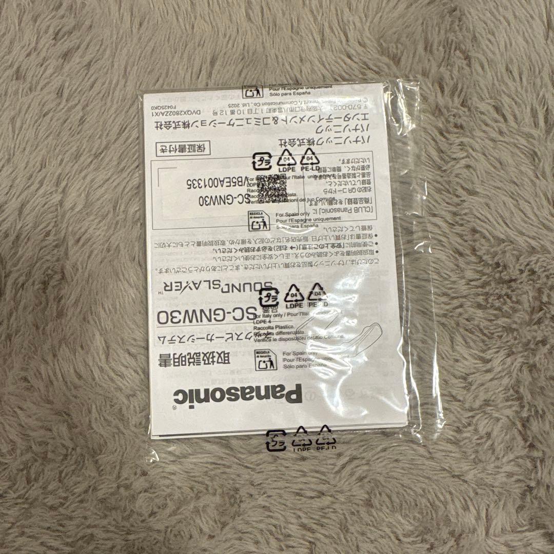 Panasonic SC-GNW30 SOUND SLAYER ネックスピーカー