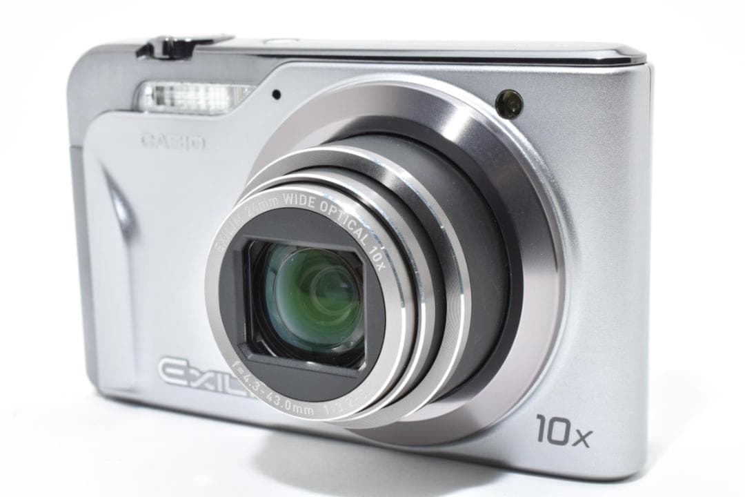 《 美品 》　カシオ　CASIO EXILIM EX-H10 シルバー　動作OK