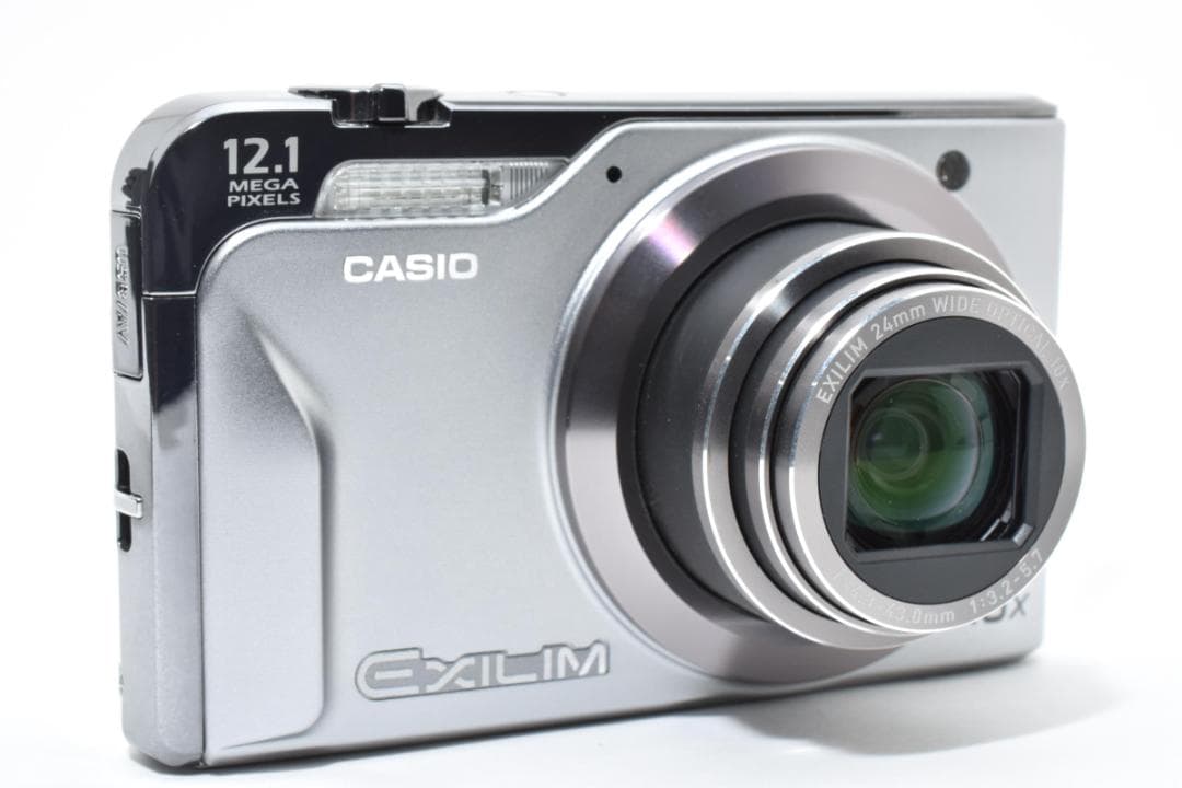 《 美品 》　カシオ　CASIO EXILIM EX-H10 シルバー　動作OK